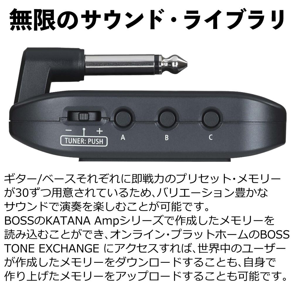 BOSS ボス ヘッドホンアンプ  KATANA:GO KTN-GO専用ポーチ ヘッドホンセット
