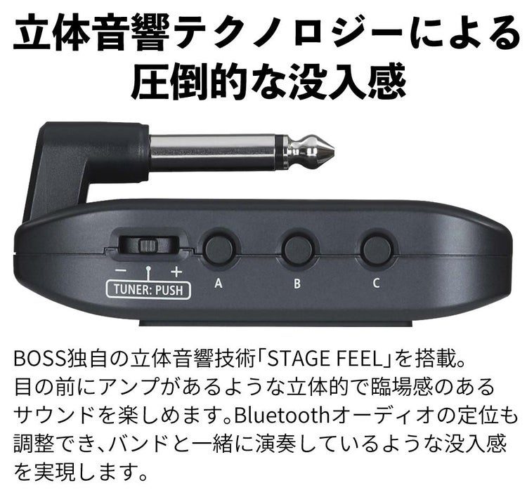BOSS ボス ヘッドホンアンプ  KATANA:GO KTN-GO専用ポーチ ヘッドホンセット