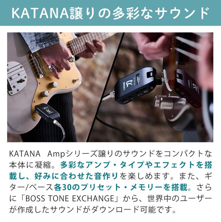 BOSS ボス ヘッドホンアンプ  KATANA:GO KTN-GO専用ポーチ ヘッドホンセット