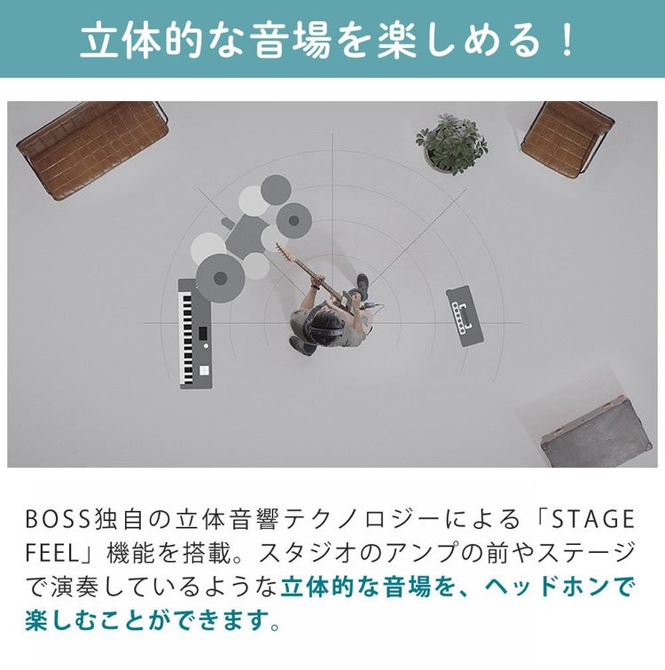BOSS ボス ヘッドホンアンプ  KATANA:GO KTN-GO専用ポーチ ヘッドホンセット