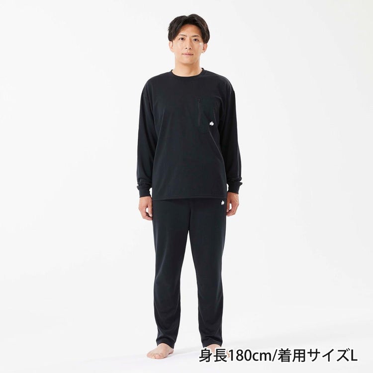 ロゴス リカバリーウェア LIPNER リカバリー 上下 プルオーバー パンツ パジャマ ルームウェア 医療機器 血行促進 疲労緩和 疲労回復