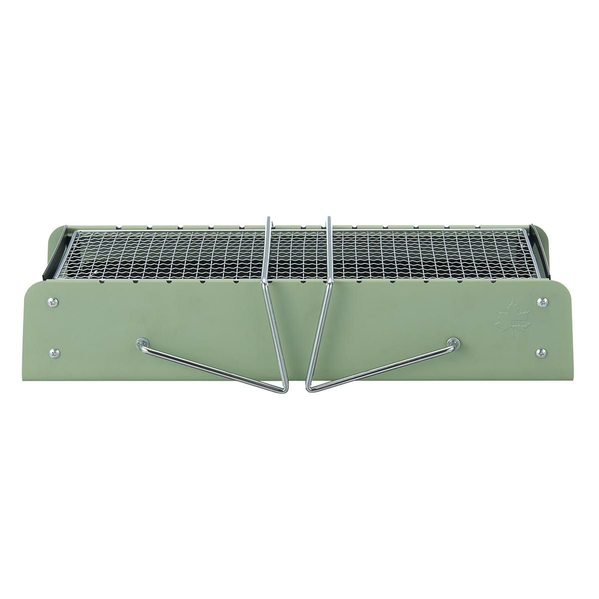 ロゴス LOGOS 卓上炉端グリルM 81060940 ＆ロゴス エコココロゴス・ラウンドストーブ2 付き 2点セット