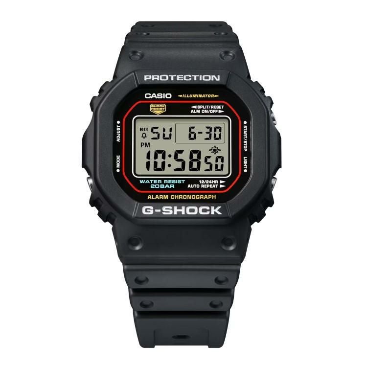 カシオ ジーショック 腕時計 初代G-SHOCKカラー クオーツ メンズ 国内正規品 DW-5600RL-1JF