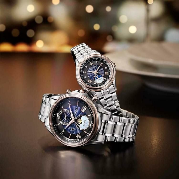 選べる特典付シチズン エクシード 腕時計 ソーラー電波 チタン いい夫婦の日 限定 レディース 国内正規品 EE1016-66F