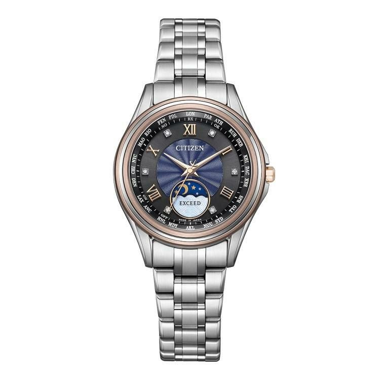 選べる特典付シチズン エクシード 腕時計 ソーラー電波 チタン いい夫婦の日 限定 レディース 国内正規品 EE1016-66F