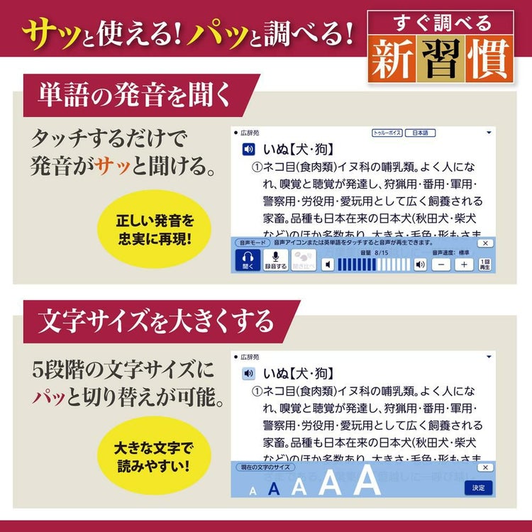 購入特典付名入れは有料可 カシオ 電子辞書 エクスワード XD-SA6500 生活・教養モデル ケース付き4点セット