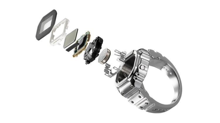 CRW-001-1JR カシオウオッチ50周年記念 リングウォッチ メンズ 国内正規品 カシオ 時計 指輪