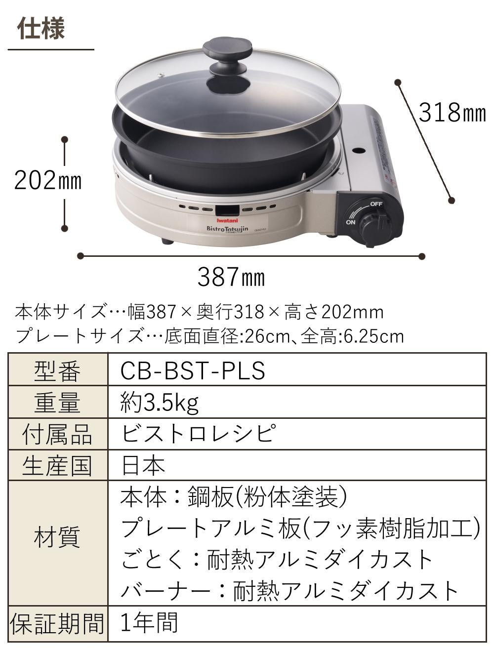 イワタニカセットフービストロの達人Ⅲ＆網焼きプレート ビストロの達人III 和の匠エディション ビストロの達人3 グリルパン