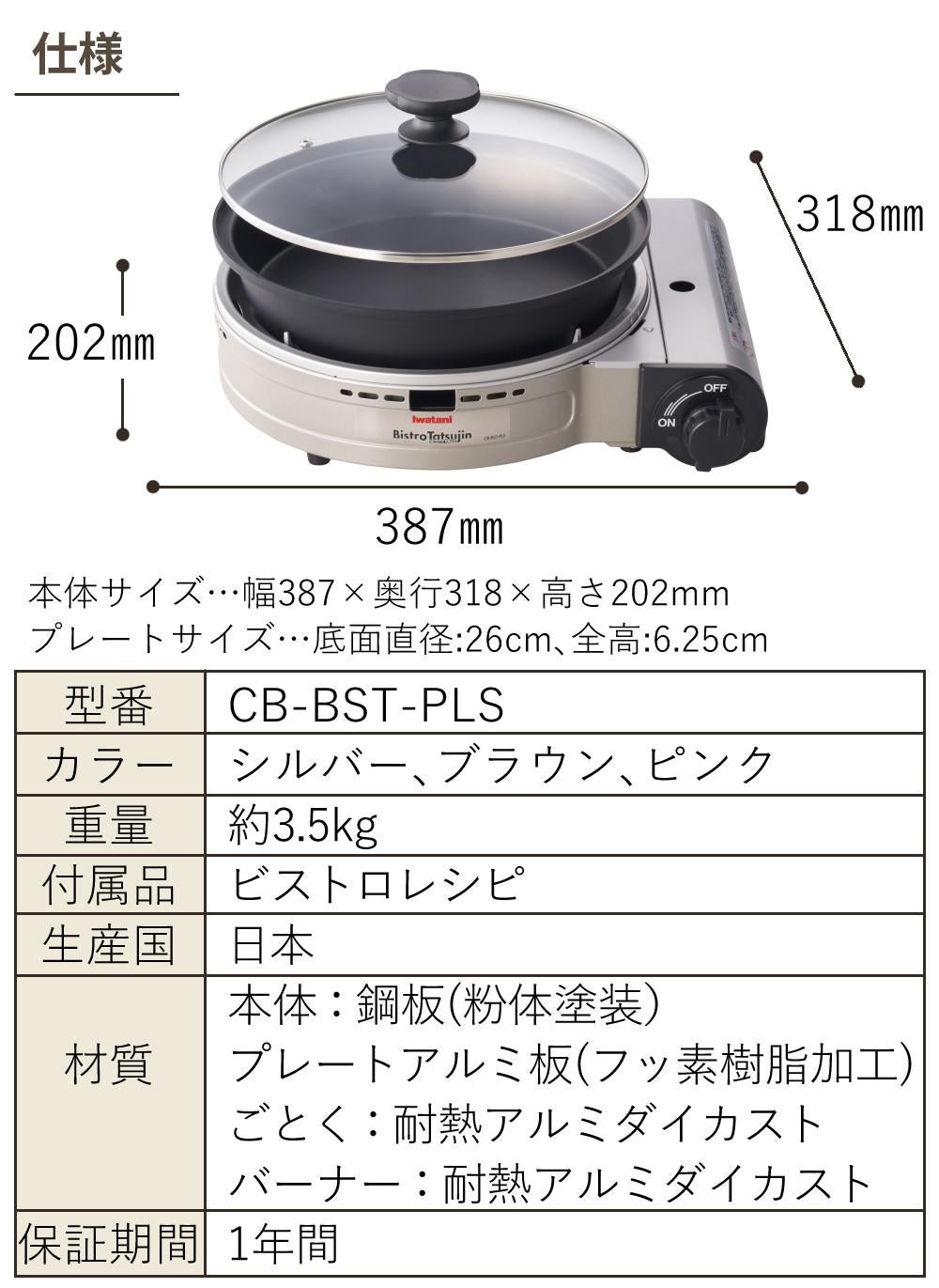 イワタニ カセットフー ビストロの達人プラス 焼肉 たこ焼き 網焼き