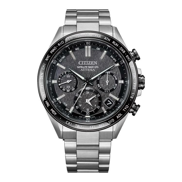 シチズン アテッサ 腕時計 ACT Line ソーラー GPS電波 チタン メンズ 国内正規品 CC4058-67X