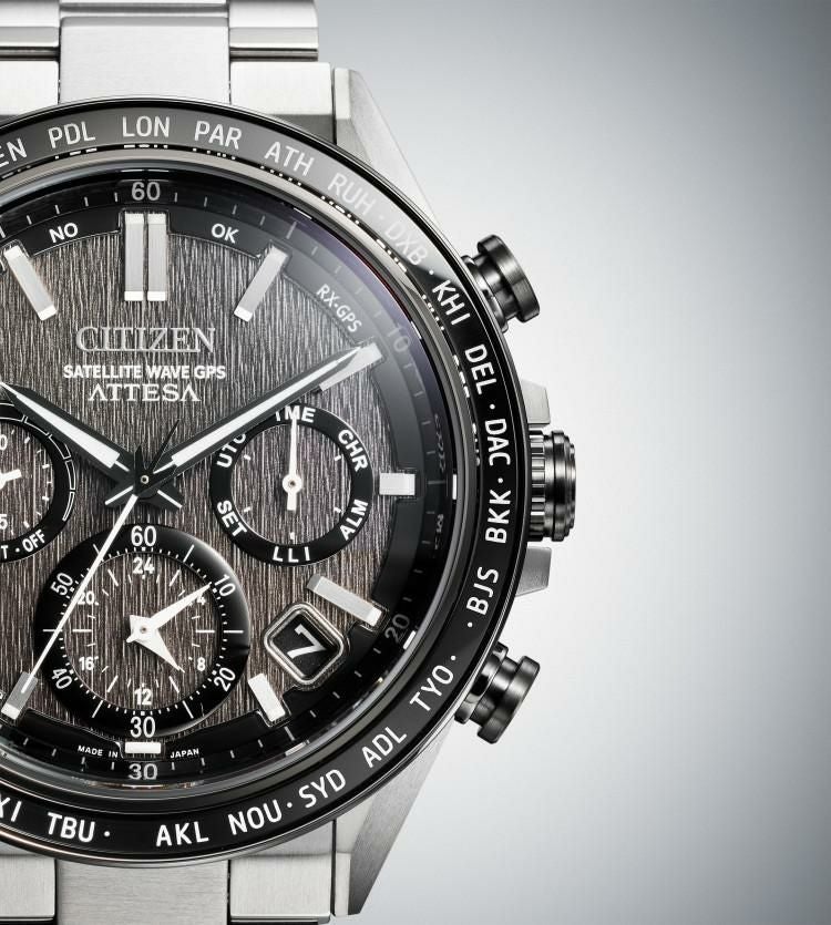 シチズン アテッサ 腕時計 ACT Line ソーラー GPS電波 チタン メンズ 国内正規品 CC4058-67X