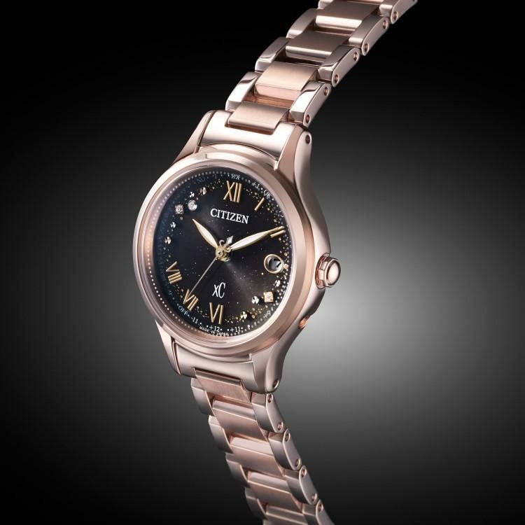 シチズン クロスシー 腕時計 ソーラー電波 チタン HINODE COLLECTION 限定 レディース 国内正規品 ES9497-53E