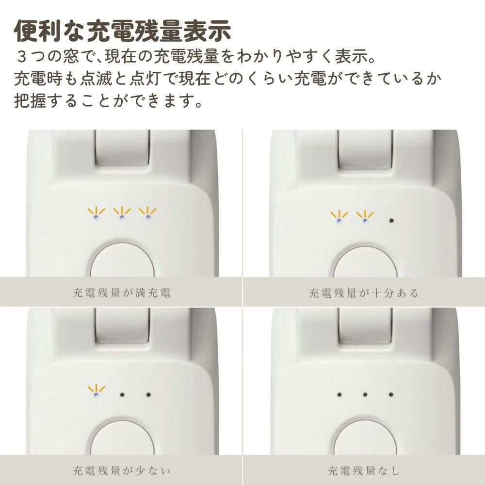 リズム ハンディファン USB充電 3way シルキーウィンドモバイル 3.2 2025年モデル 9ZF040RH 2個セット