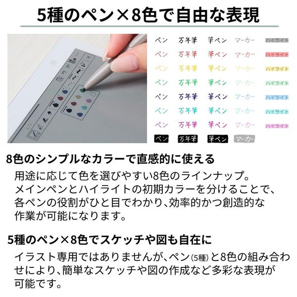 富士通 電子ペーパー クアデルノ QUADERNO A5（Gen. 3C）FMVDP53CA5 Fujitsu FUJITSU（ラッピング不可）