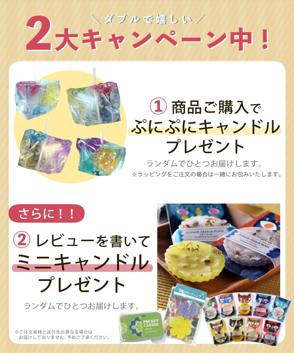Candly キャンドリー 北海道天然アロマキャンドル （キューブ