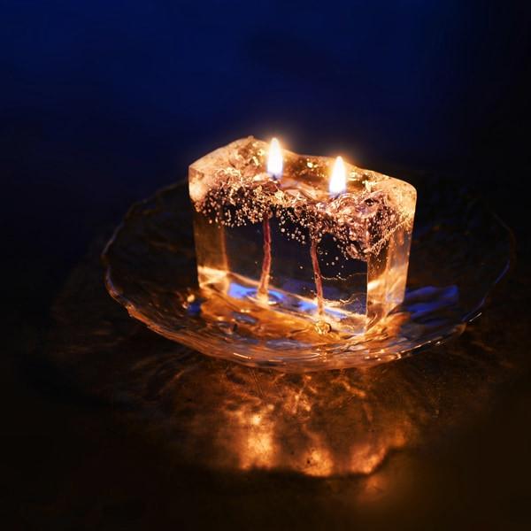 Candly キャンドリー エレガントソフトキャンドル 北海道フラワー はまなす ライラック スズラン ラベンダー