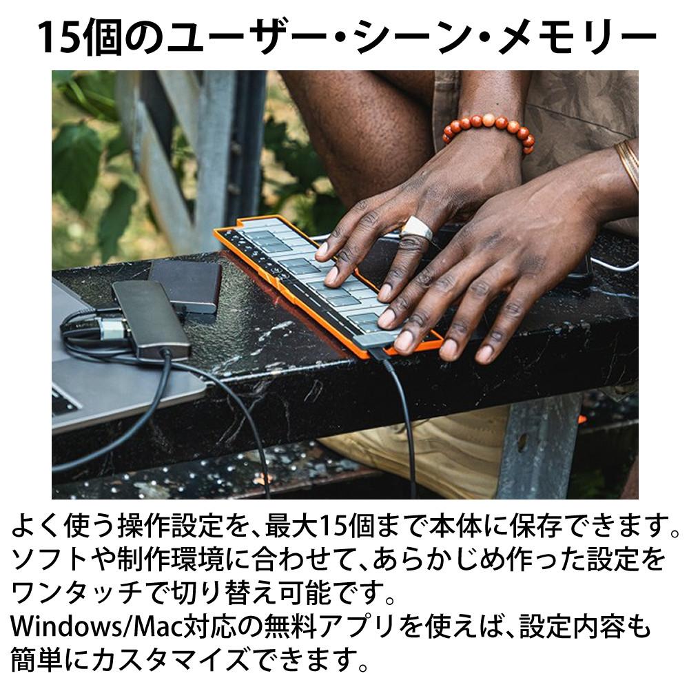 KORG MIDIコントローラー nanoKEY Fold  VOX ピック セット