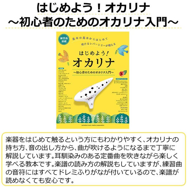 オオサワオカリナ アルトC AC-Si 曲集＆お手入れセット