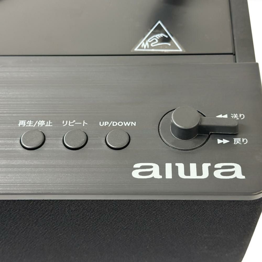 aiwa G-FRT1 フルオートレコードプレーヤー GAA4-FRT0001 クロス ヘッドホン付き 3点セット