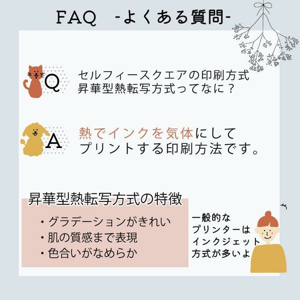 キヤノン フォトプリンター SELPHY SQUARE QX10 ホワイト＆ 用紙40枚セット