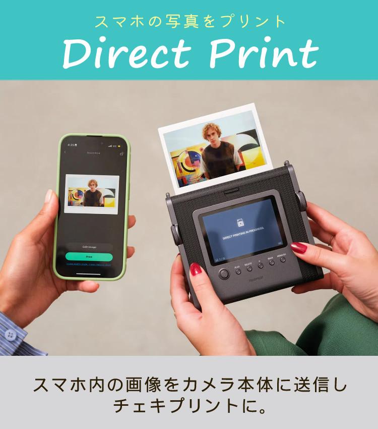 富士フイルム チェキ instax WIDE Evo インスタックス ワイドエボ フィルム10枚柄ランダム・SD等6点セット