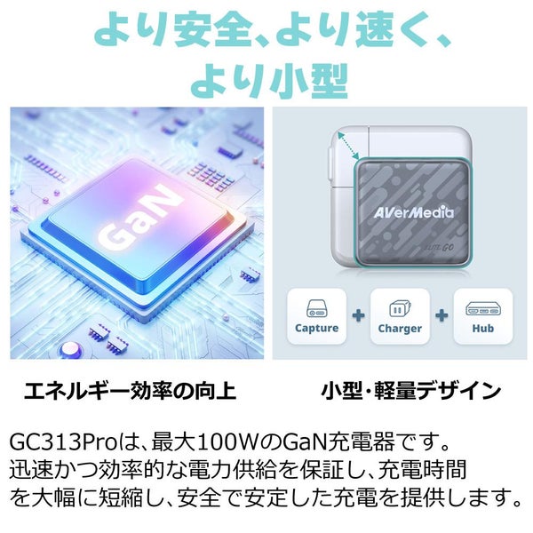 アバーメディア ライブジェネレータポケット AVerMedia LIVE GENERATOR POCKET GC313PBK HDMIケーブル付きセット