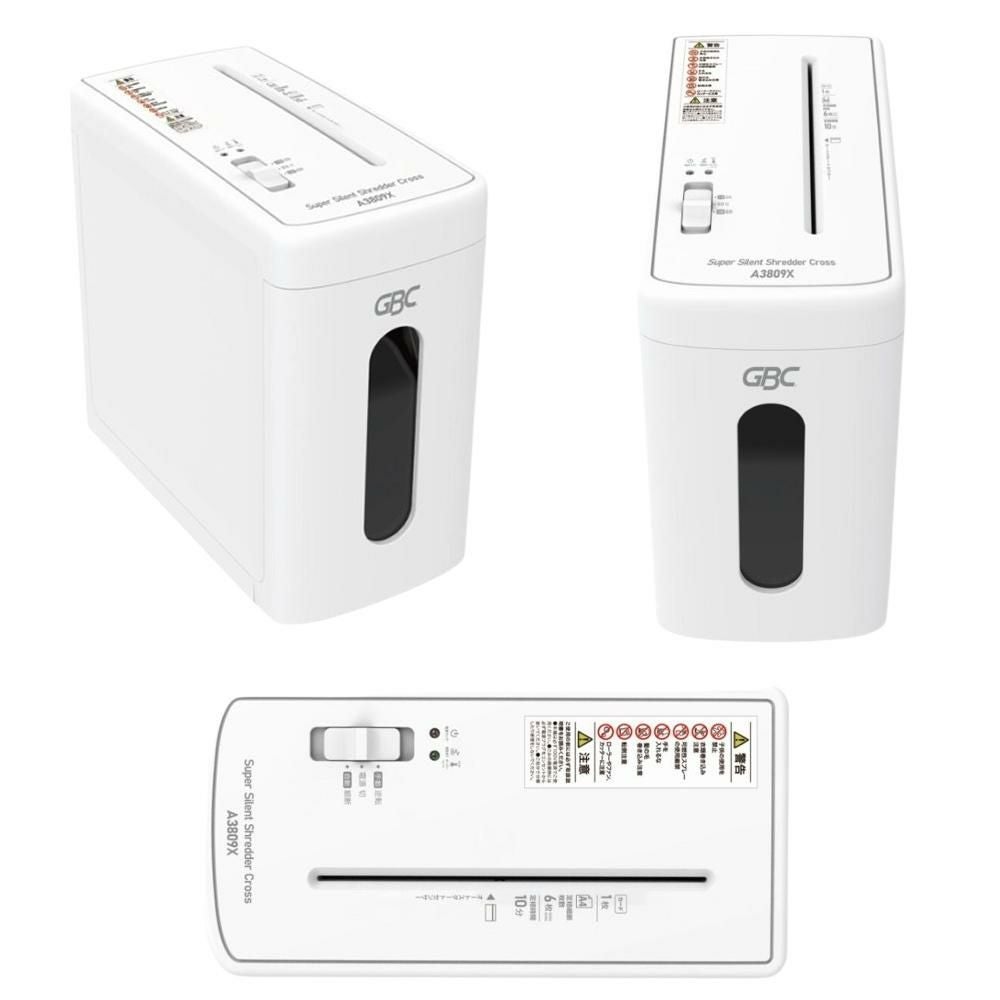 アコ・ブランズ・ジャパン スーパーサイレントシュレッダ クロス A3809X GSHA3809X-WS
