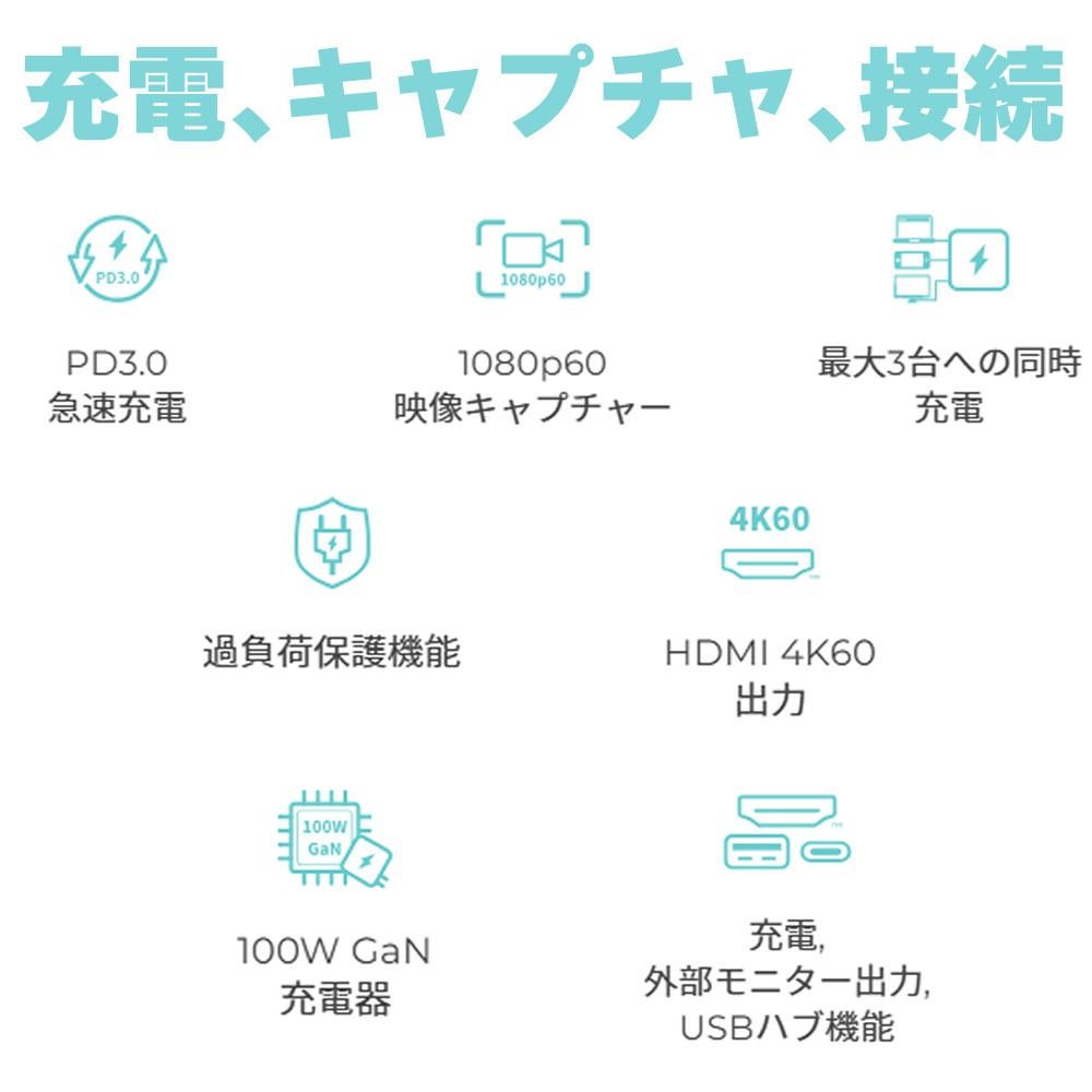 アバーメディア ライブジェネレータポケット AVerMedia LIVE GENERATOR POCKET GC313PWH HDMIケーブル付きセット