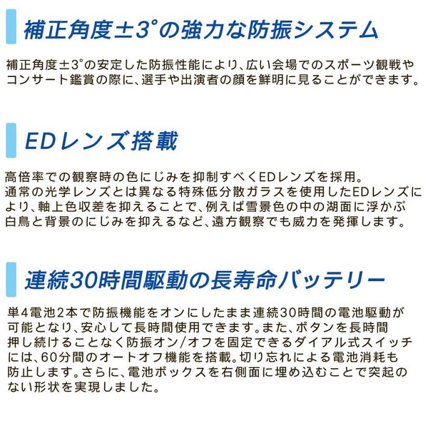 フジノン 防振双眼鏡 テクノスタビ TS-L 1640 FUJINON TECHNO-STABI