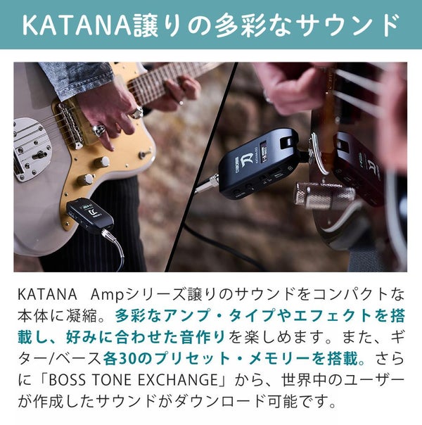 BOSS KATANA:GO KTN-GO2 ヘッドホンアンプ
