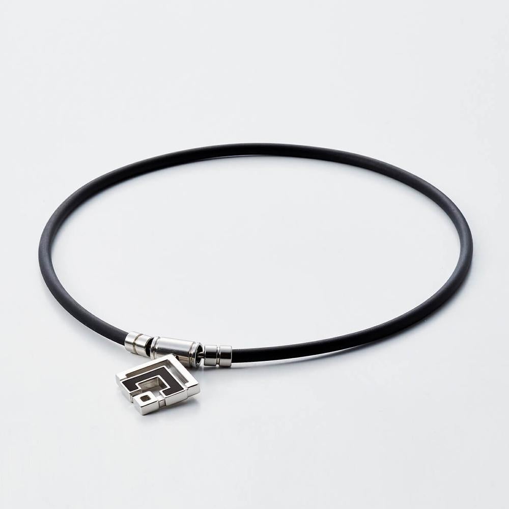 コラントッテ 磁気ネックレス TAO ネックレスα ARAN スポーツネックレス ユニセックス ブラック シルバー Mサイズ ABARD37M Colantotte