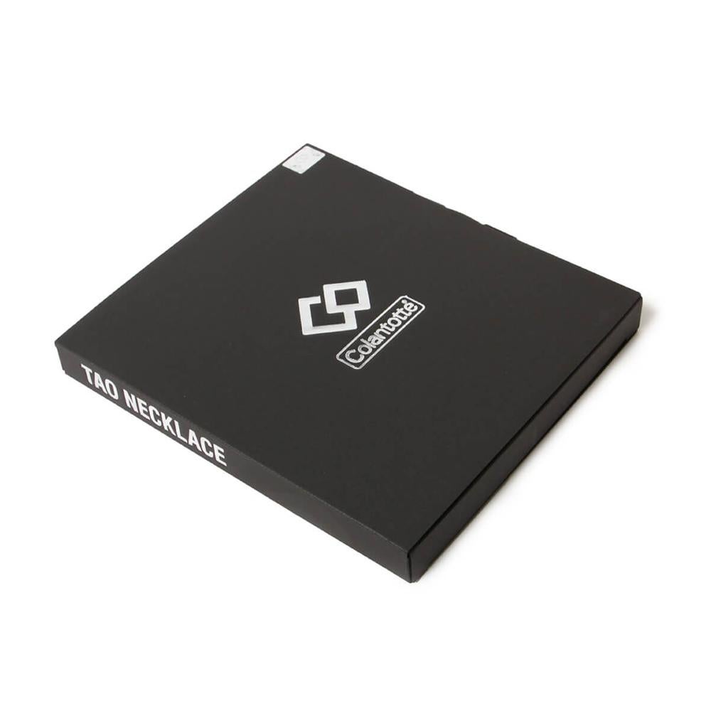 コラントッテ 磁気ネックレス TAO ネックレスα ARAN ブラック シルバー LLサイズ ABARD37LL スポーツネックレス ユニセックス