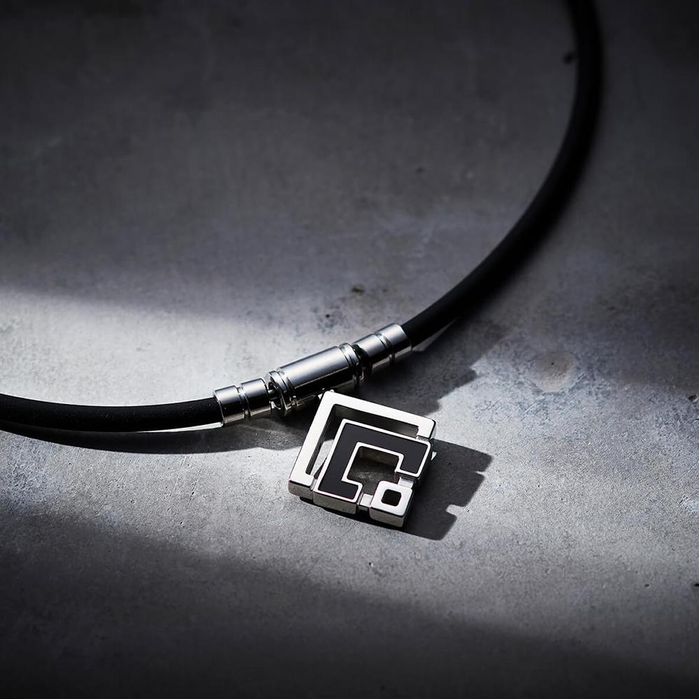 コラントッテ 磁気ネックレス TAO ネックレスα ARAN ブラック シルバー LLサイズ ABARD37LL スポーツネックレス ユニセックス