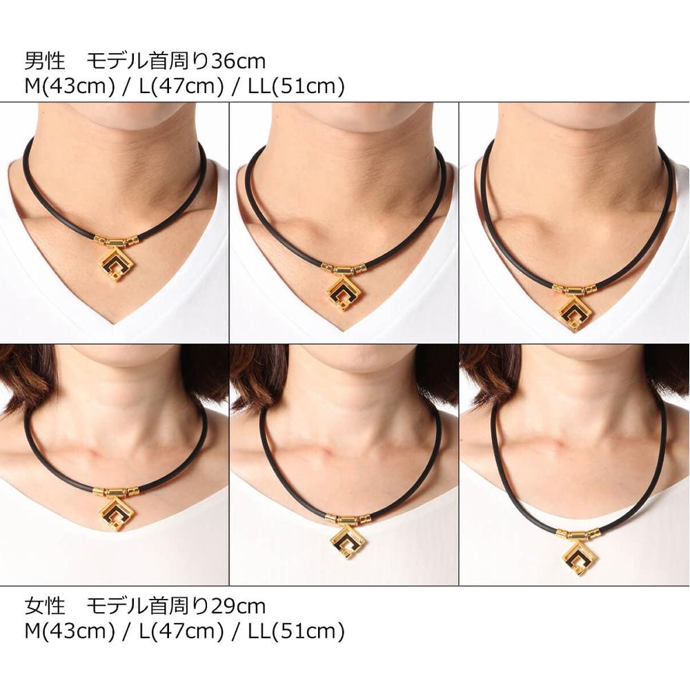 コラントッテ 磁気ネックレス TAO ネックレスα ARAN ブラック