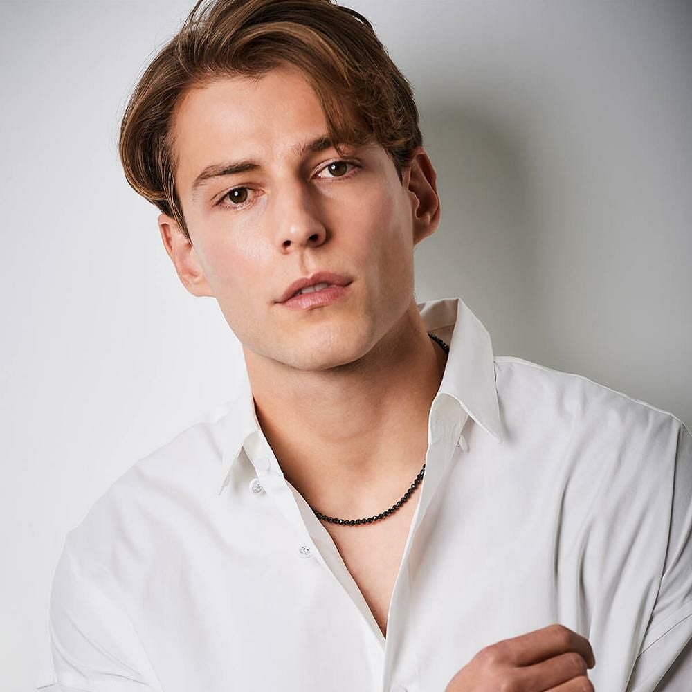 コラントッテ 磁気ネックレス ブラック Lサイズ ネックレス LUCE a 110 ルーチェ アルファ  ユニセックス プレゼント