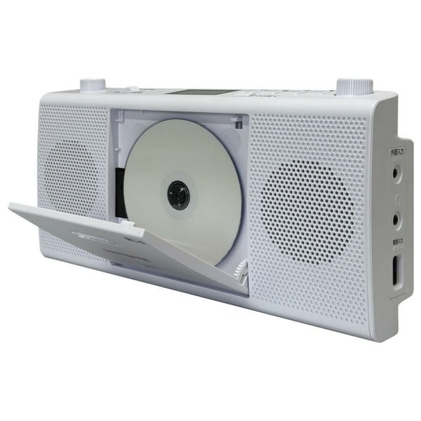 aiwa アイワ CDラジオ audio -G RCD1 GAA4-RCD0001 カラー選択式  ヘッドホン 単二電池8本 クロス2枚付き 4点セット