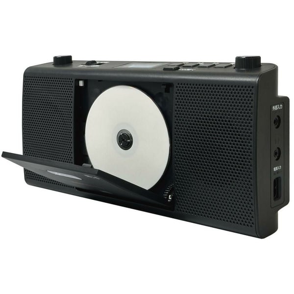 aiwa アイワ CDラジオ audio -G RCD1 GAA4-RCD0001 カラー選択式  ヘッドホン 単二電池8本 クロス2枚付き 4点セット