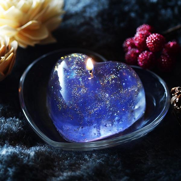 Candly キャンドリー GUMMY WAX CANDLE 3Cキャンドル HEART 色が変わる