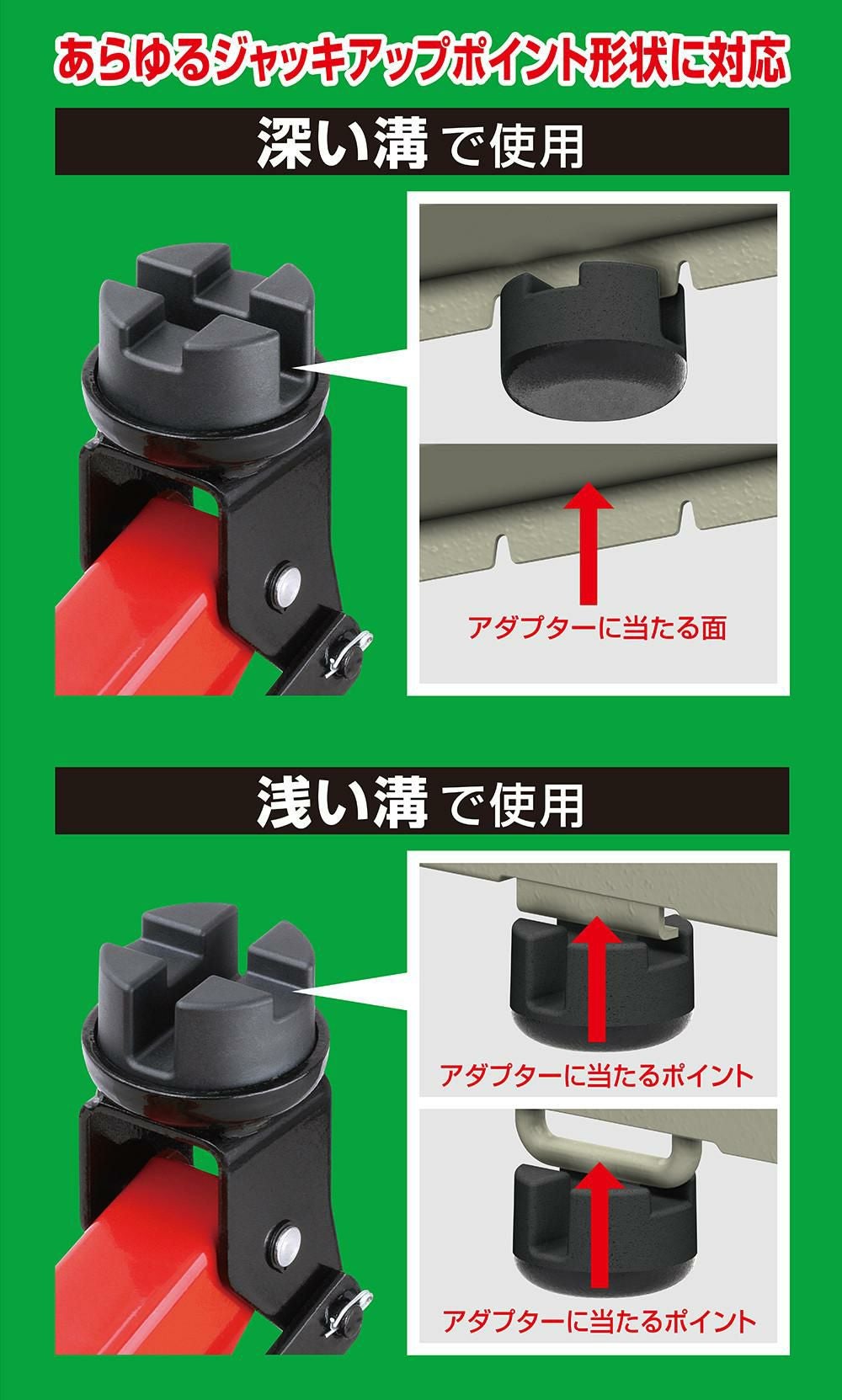 大橋産業 油圧式 ハイリフトジャッキ 2.8t 2104 ジャッキアップ用