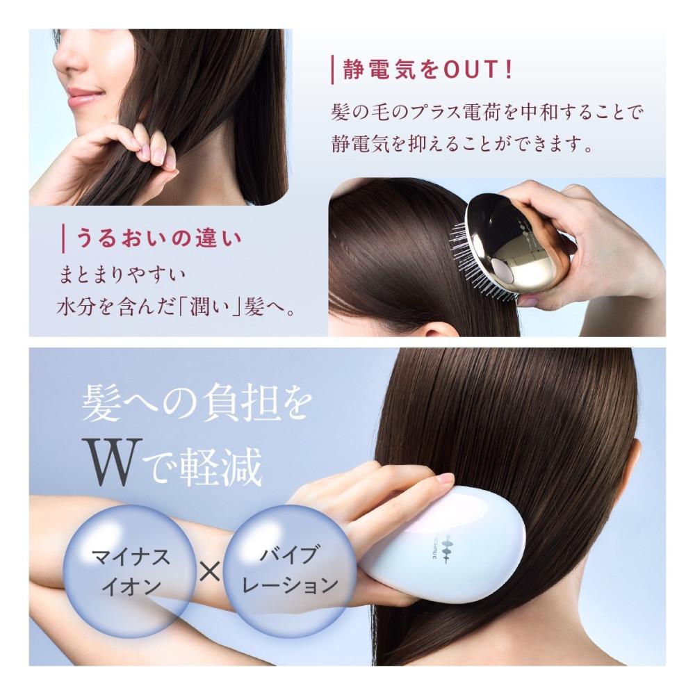 ヘアブラシ・コーム WAVEWAVE EMS Brush Air mini 正規品】WAVEWAVE 電気ブラシ EMS Brush Air mini ブラッシュエアー