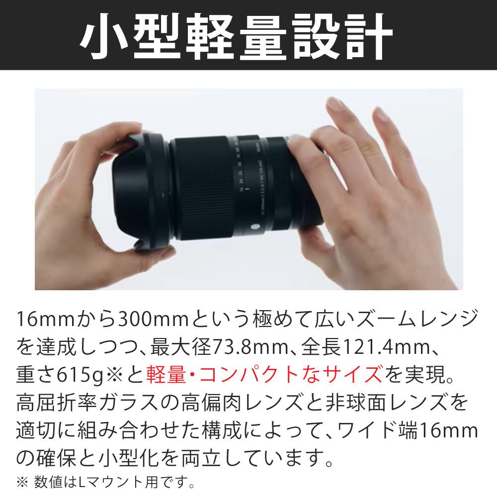 レビューでプレゼント）シグマ 16-300mm F3.5-6.7 DC OS（C） 富士
