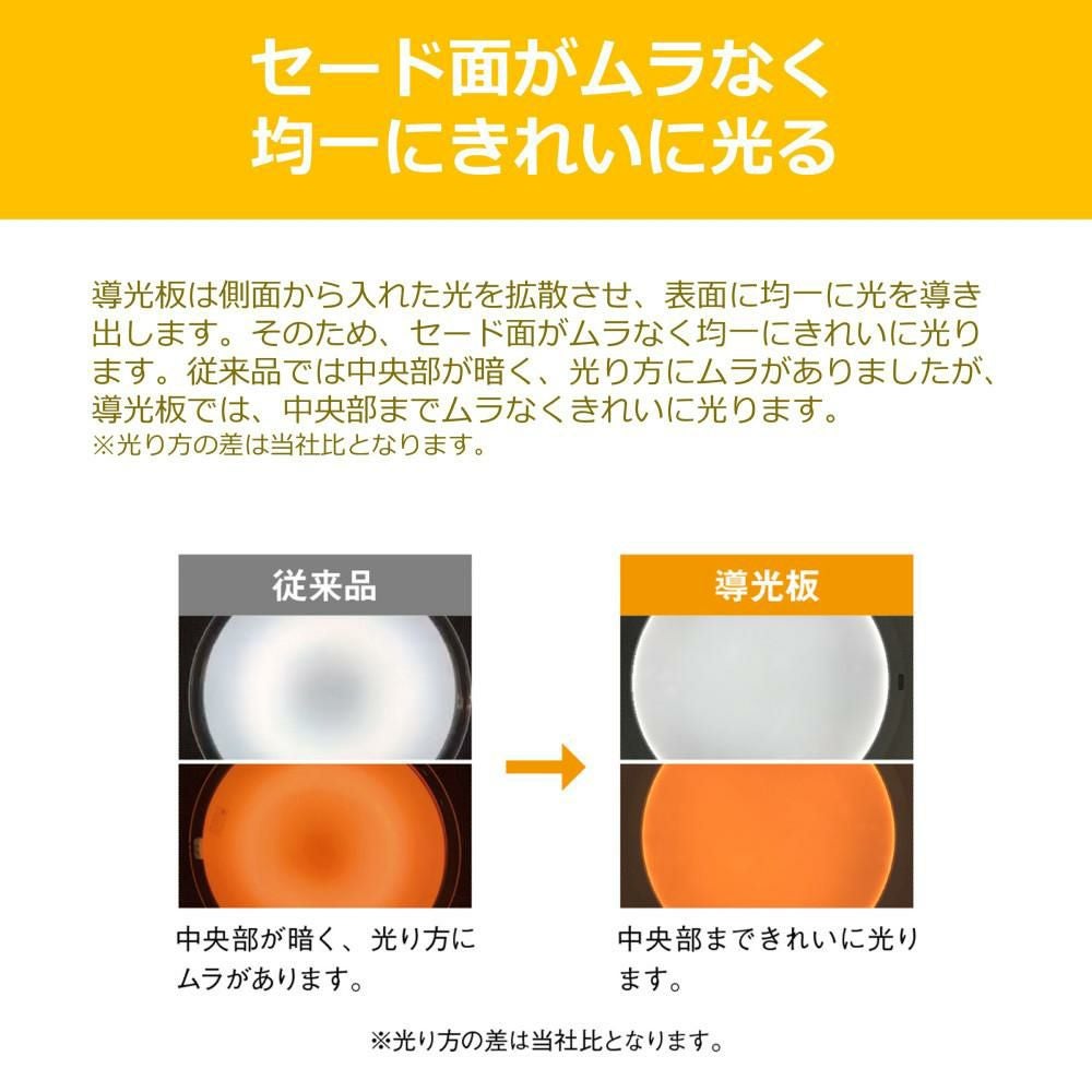 東芝 LEDシーリングライト ～6畳 導光板 小型 丸型 ワイド調色 調光