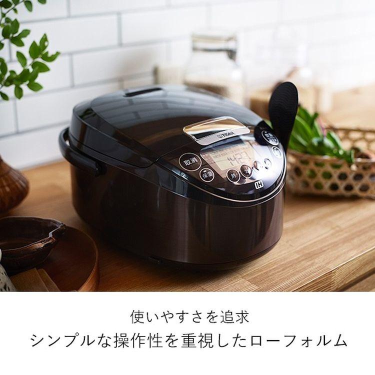 美品 タイガー IHジャー炊飯器10合炊き JPW-D180 炊飯ジャー Amazon | IHジャー炊飯器 炊きたて JPW-D180(T) ブラウン 白米セット