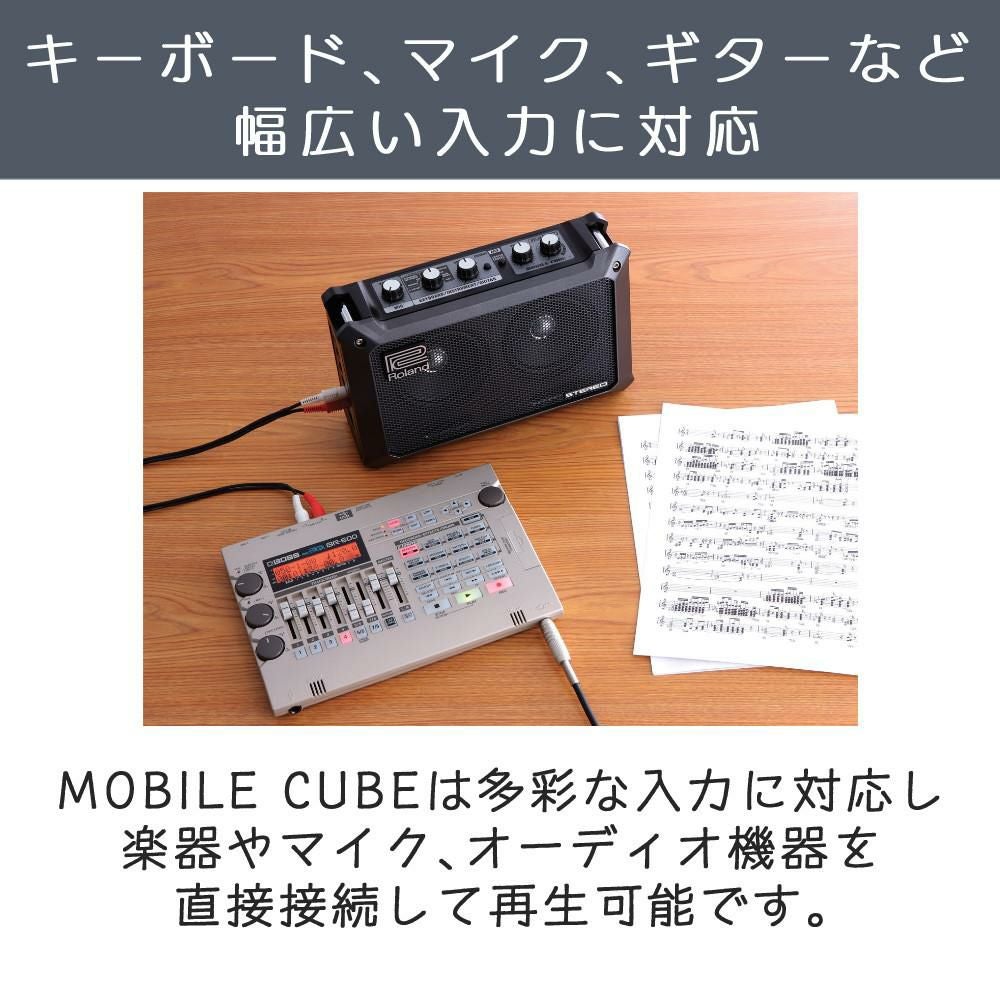 Roland MOBILE CUBE モバイルアンプ ケース付／電池駆動OK ROLAND ( ローランド ) MOBILE CUBE 送料無料 | サウンドハウス