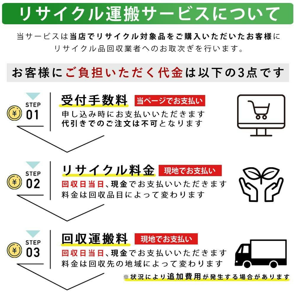 エアコン）リサイクル運搬サービス （富山県：回収のみ） こちらは当店