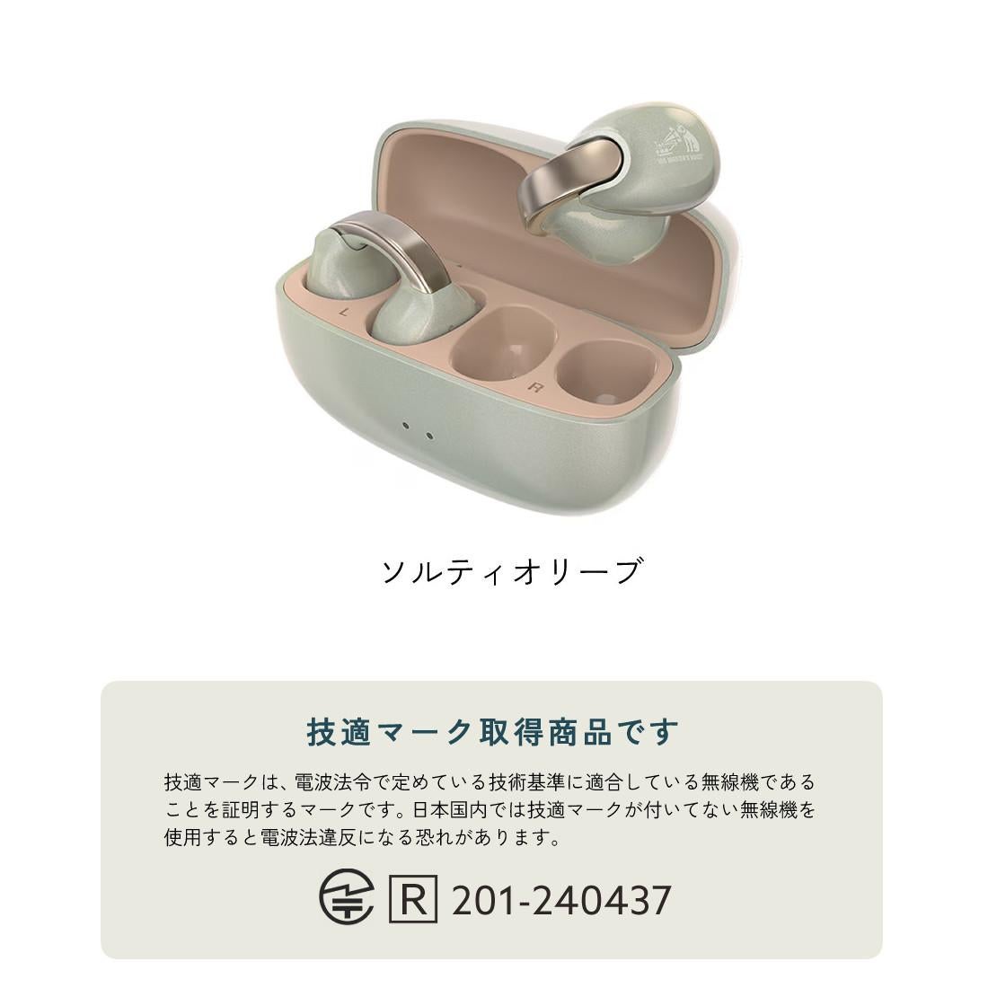 JVC Victor（ビクター）ワイヤレスイヤホン HA-NP1T-GN（ソルティ