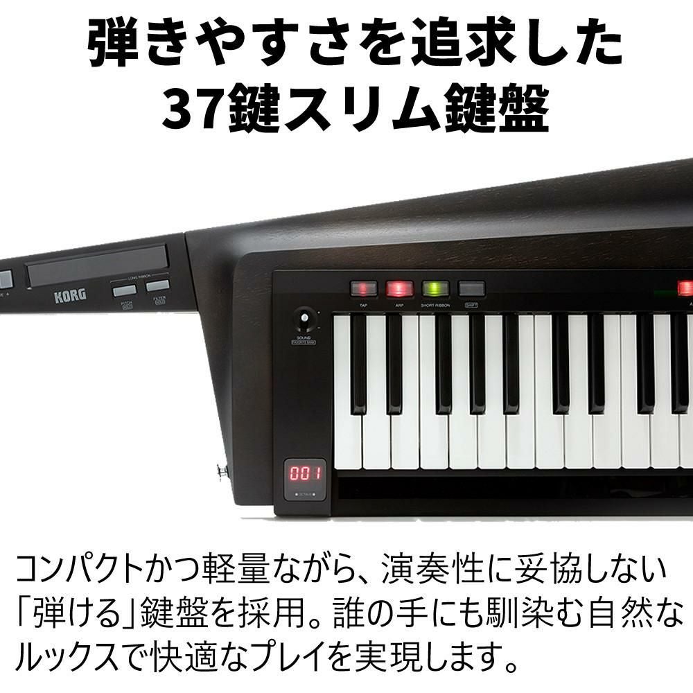 コルグ ショルダーキーボード KEYTAR RK-100S 2 ブラック レッド KORG