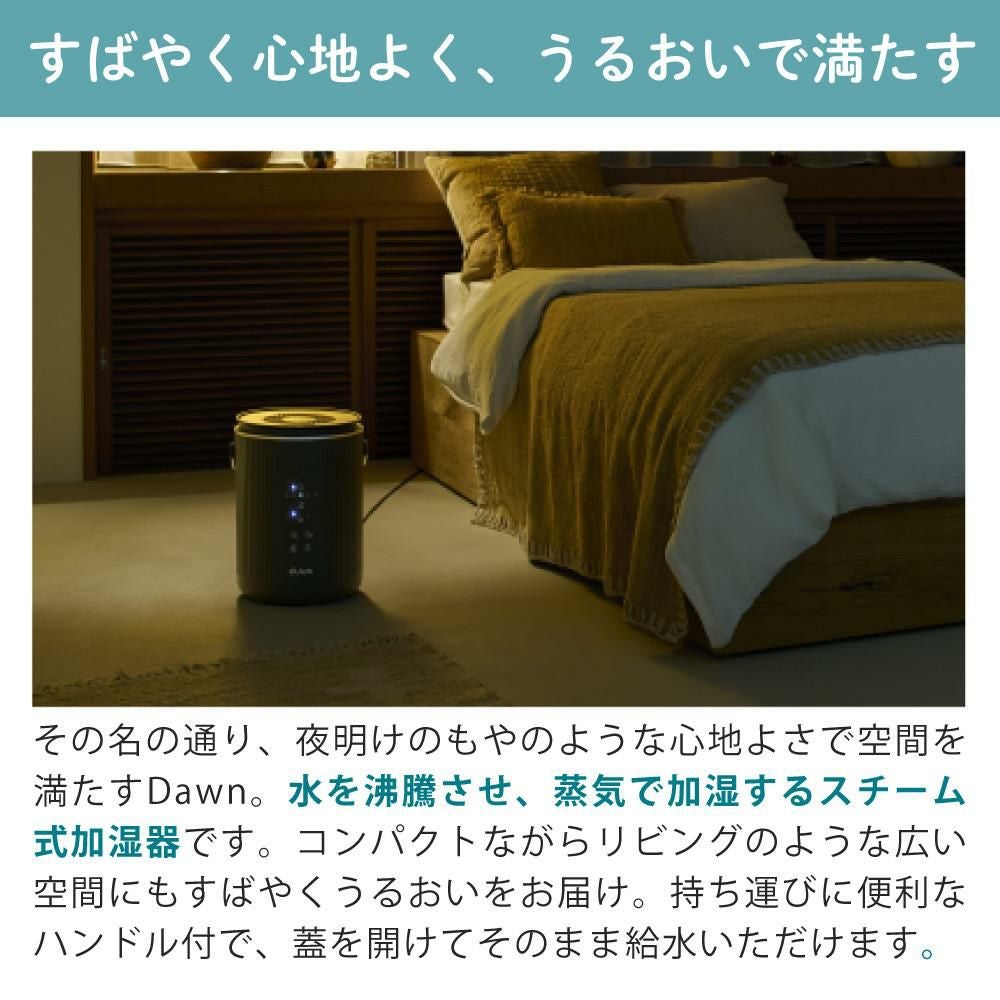 duux スチーム式加湿器 Dawn DXHU41JP ホワイト DXHU40JP グレー お