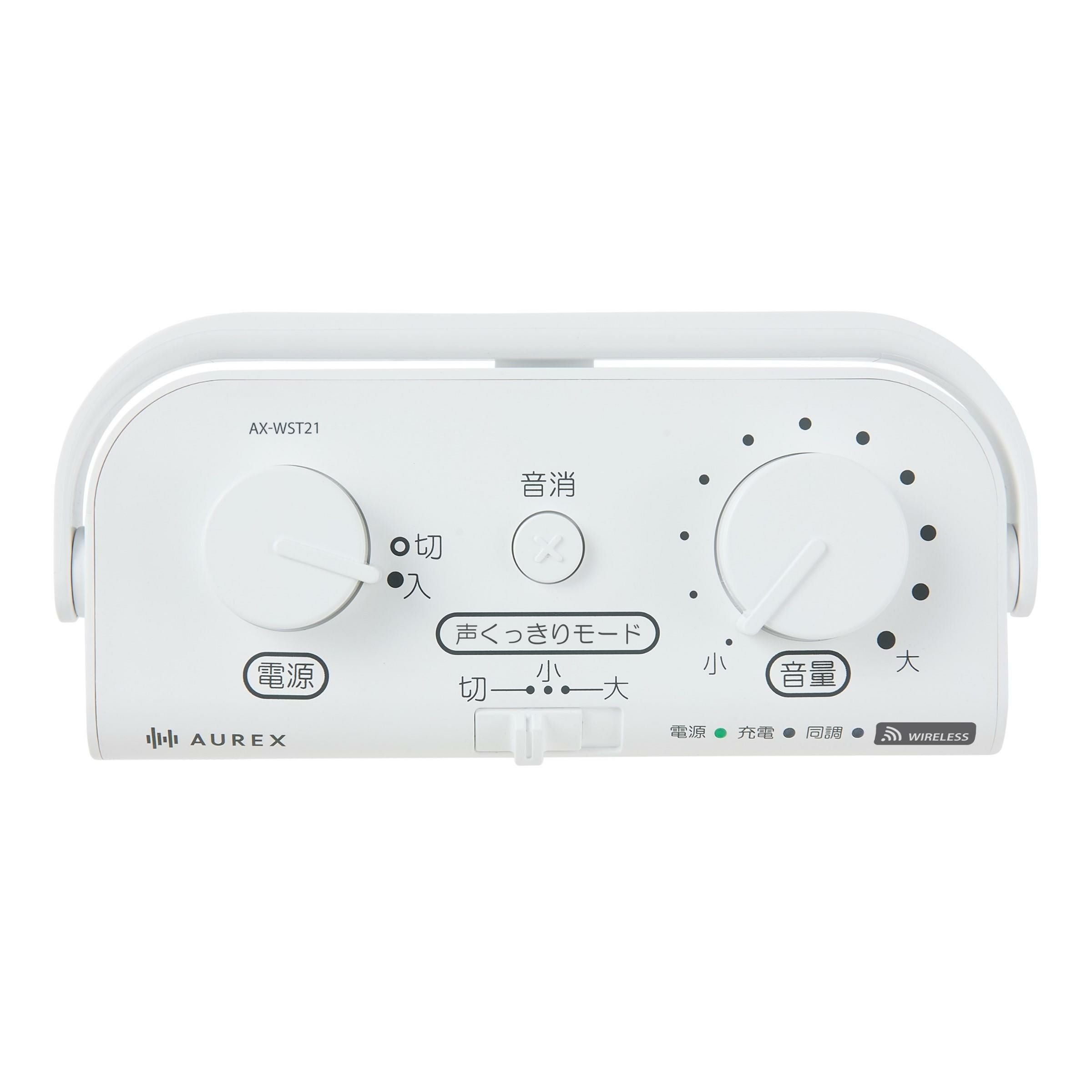 東芝 テレビ用スピーカー（ワイヤレス）AX-WST21 TOSHIBA ホワイト 子