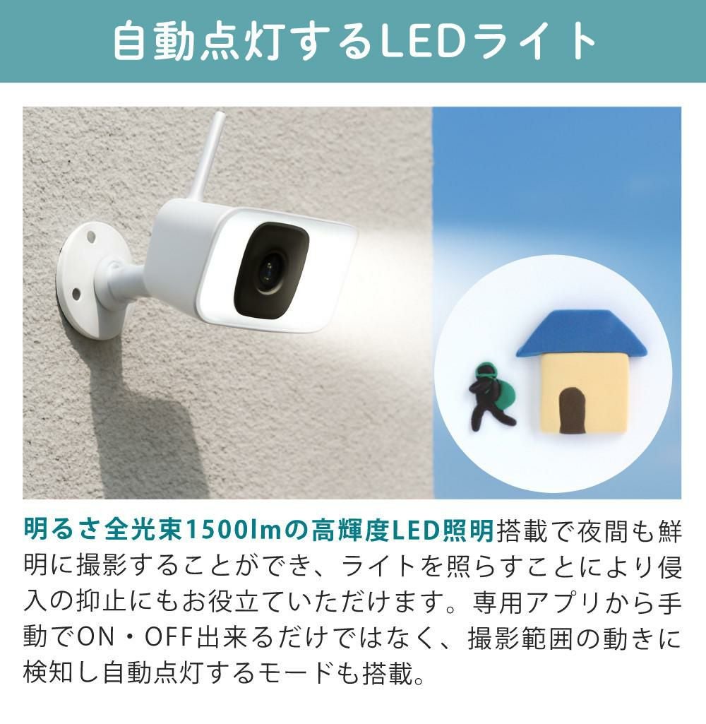 DXアンテナ 追っかけワイヤレスカメラ 防犯カメラ CNW4CPF1 microSDHC
